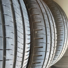 165/65R14 DUNLOP 夏タイヤ4本の画像