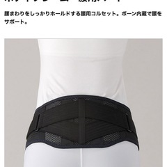 腰痛ベルト　BodyFrame　Lサイズの画像