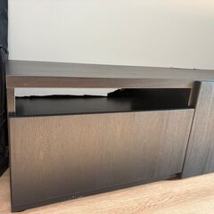 IKEA イケア ベストー テレビ台の画像