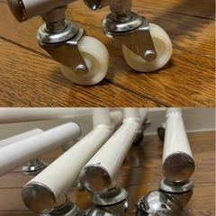 5台おまとめ　スチールハンガーラック　W101cm H 108cm~ 奥42.5cm 　 の画像