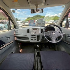 【支払総額10.8万円】5速MT激安軽自動車！AZワゴン（ワゴンR）車検令和8年6月機関良好 即日納車ok社外アルミ キーレスの画像