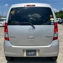 【支払総額10.8万円】5速MT激安軽自動車！AZワゴン（ワゴンR）車検令和8年6月機関良好 即日納車ok社外アルミ キーレスの画像