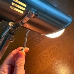 メタル調★微調節可能スタンドライトの画像