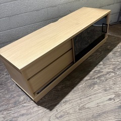ニトリ スライド扉付き　テレビ台 1200mm×380mm
の画像