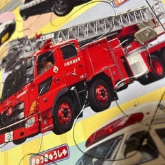 【差し上げます】働く自動車パズルの画像