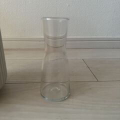 IKEA花瓶(小さなガラス花瓶つき)の画像