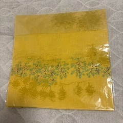【新品未開封】オリーブ柄 大判ハンカチ 小豆島 新品の画像