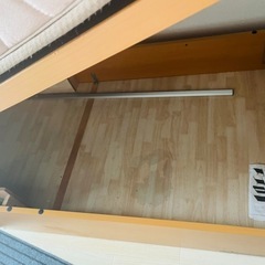 シングルベット、マットレスセット
の画像