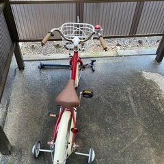 子供用自転車の画像