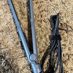 サロニア グレー 24mm ストレートアイロン マイナスイオンの画像