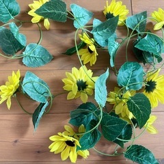 【大量】ひまわり造花　フォトブースに！の画像