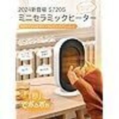 LAOGOT セラミックヒーター 小型 400W/600W ヒーター　ほぼ新品未使用品！の画像