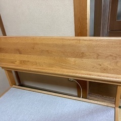 シモンズ製　シングルベッド　美品の画像