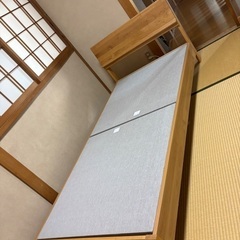 シモンズ製　シングルベッド　美品の画像
