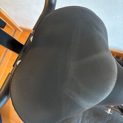  STEADY フィットネスバイク 【 Designed in Japan 独自開発の非接触式airホイール®︎ / 静音 / 専用モニター ( 心拍数 / 距離 / カロリー / スピード ) 折りたたみ 】 ステディ ST120 負荷16段階 タブレットホルダー (5.ブラック（背もたれ付き）)の画像