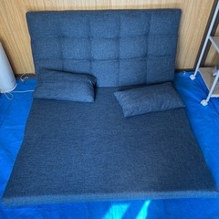  3way ソファーベッド 幅130cm 2人掛け リクライニング ソファベッド の画像