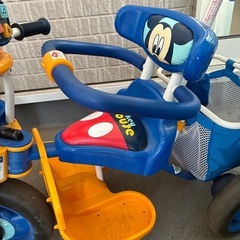 ミッキー 三輪車の画像