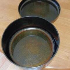 津軽塗 茶櫃、茶こぼし、徳利袴の画像