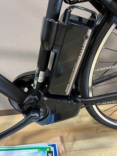 ほぼ新品✨ ブリヂストン電動自転車 TB1e、バッテリーB400（14.3～14.6Ah相当）。2025年7月28日購入、数回のみ使用