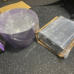 バケットグリルとミニステンレスコンロ未使用の画像