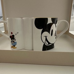 ミッキー　ミニー マグカップ　の画像