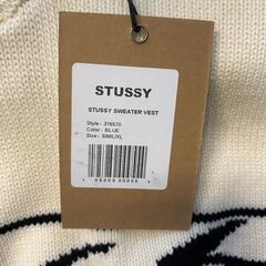 STUSSY SWEATER VEST  ステューシーの画像