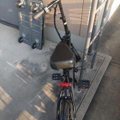 電動アシスト折りたたみ自転車の画像