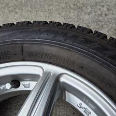 165/65R13 BRIDGESTONE VRX スタッドレス ブリヂストン 4本セット アルミホイール付きの画像