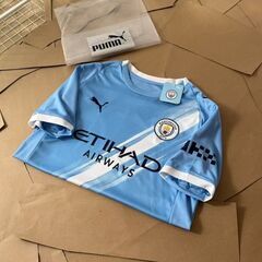 プーマ マンチェスター シティ ホーム ファン エディション ジャージ クイック ドライ Tシャツの画像