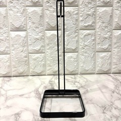 【美品】ヘッドホンスタンド ブラック メタル　ボーテス　角形　スクエアの画像