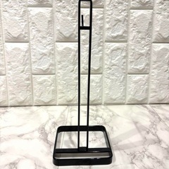 【美品】ヘッドホンスタンド ブラック メタル　ボーテス　角形　スクエアの画像