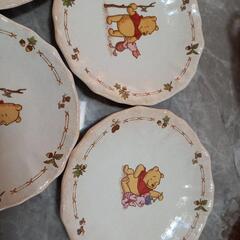 プーさんお皿４枚セットの画像