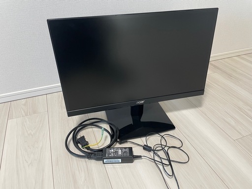 【HDMI付】Acer 21.5インチ フルHDモニター HA220QAbi 電源ケーブル付
