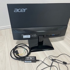 【HDMI付】Acer 21.5インチ フルHDモニター HA220QAbi 電源ケーブル付の画像