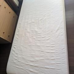 無印良品　脚付マットレス　ポケットコイル　シングルサイズ　の画像