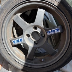 TE37 7J +35  4H PCD100の画像