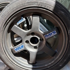 TE37 7J +35  4H PCD100の画像
