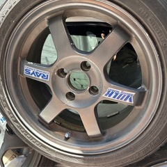 TE37 7J +35  4H PCD100の画像