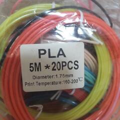 3Dペンの芯 PLA5m 20PCSの画像