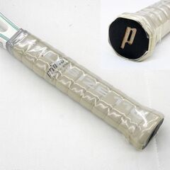 未使用保管品 prince 硬式テニスラケット spectrum comp series110 ホワイト ガット・ケース付属 札幌市 清田区 平岡の画像