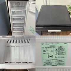 I361 🌈 ジモティー限定価格！ MITSUBISHI 冷凍庫 (144L) ⭐ 動作確認済 ⭐ クリーニング済の画像