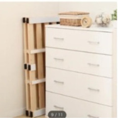 ４つ折りすのこベッド　USED品　の画像