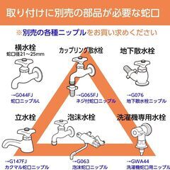  ホースリール　15m　WATERGEAR(ウォーターギア)の画像