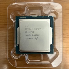 intel core i7 10700  4個セットの画像