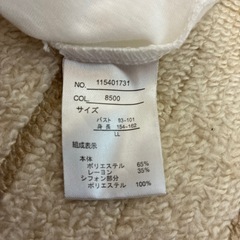 レディースTシャツLLの画像