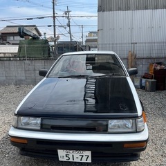 ae86 2ドアレビン　令和9年7月まで検査あり！の画像