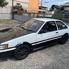 ae86 2ドアレビン　令和9年7月まで検査あり！の画像