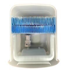 25C372_ジ4 SHARP シャープ 加熱気化式加湿器 HV-L55-A 2020年製 加湿器 空調 季節家電 現状品 中古の画像