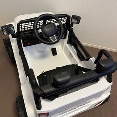 バイク屋整備済！大型 乗れる電動ラジコンカー【ジープ風】★未使用・美品　の画像
