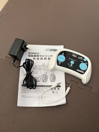 バイク屋整備済！大型 乗れる電動ラジコンカー【ジープ風】★未使用・美品　